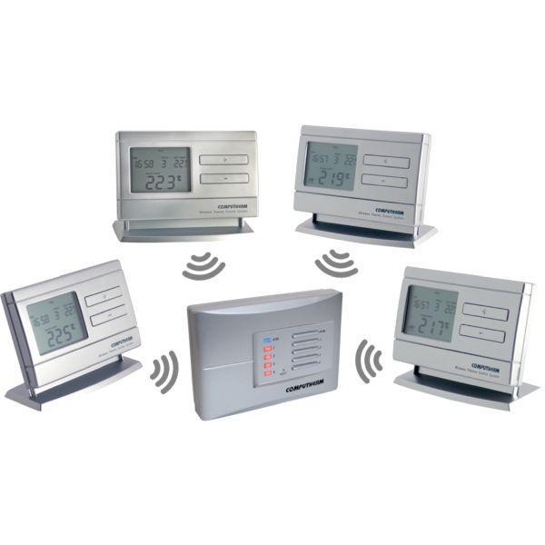 Computherm Q8RF digitális multizónás heti prog. termosztát rádiófr.