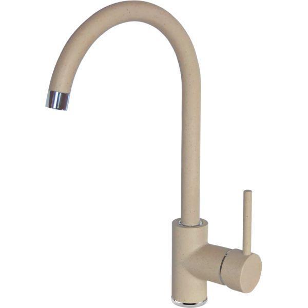 Deante BEN_762M Nemezja álló mosogató csaptelep íves homok szín nemezja gránit