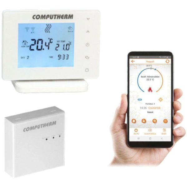 Computherm E400RF wi-fi érintőképernyős termosztát