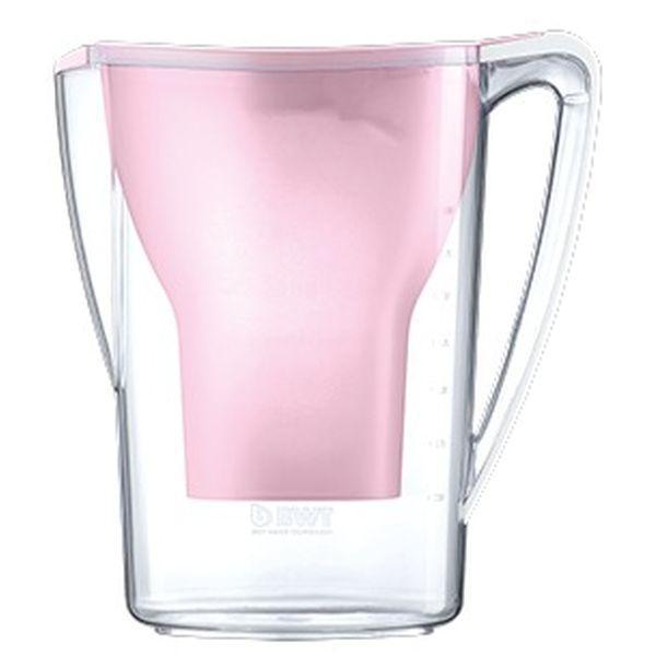 BWT 125557844 Aqualizer Home asztali vízszűrő kancsó rózsaszín (Mg2+ 2,7 liter)
