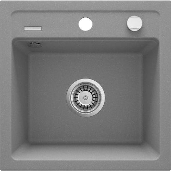 Deante ZQZ_S103 Zorba gránitmosogató 1m 440x440mm metálszürke