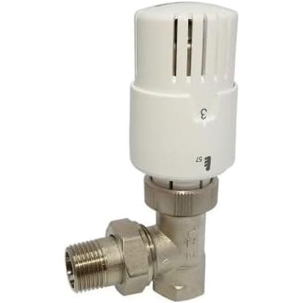 ECA 602120755-02 termosztatikus sarok radiátor szelep TRV4 1/2