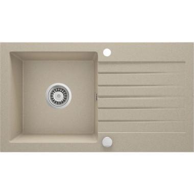 Deante ZQZ_7113 Zorba gránitmosogató 1m+cst 760x440mm homok   zqz-7113