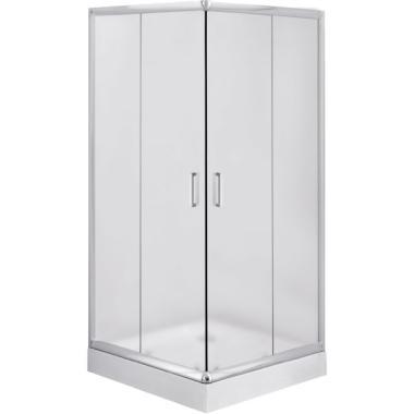 Deante zuhanykabin 90x90cm szögletes matt üveg-króm KYC_641K