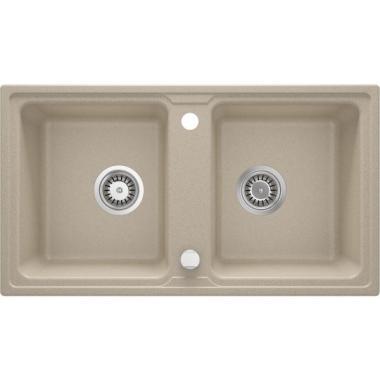 Deante ZQZ_7203 Zorba gránitmosogató 2m 780x435mm homok