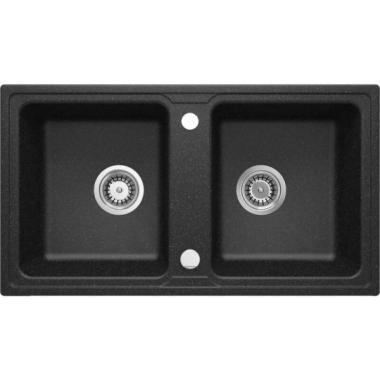 Deante ZQZ_2203 Zorba gránitmosogató 2m 780x435mm grafit