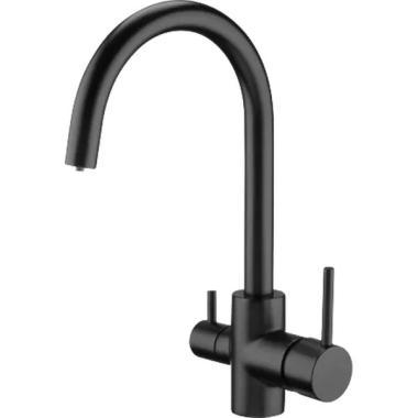 Deante BCH_N64M Nero álló mosogató csaptelep + ívóvíz szűrőcsatlakozóval nero