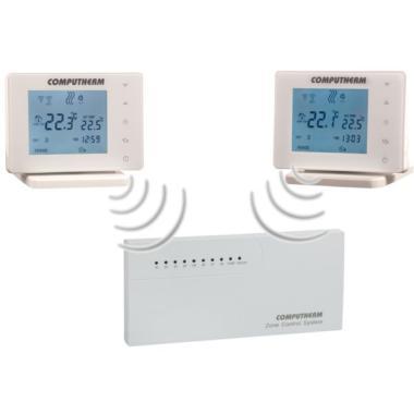 Computherm E800RF multizónás wi-fi termosztát vezeték nélkül érintőgombos vezérlővel