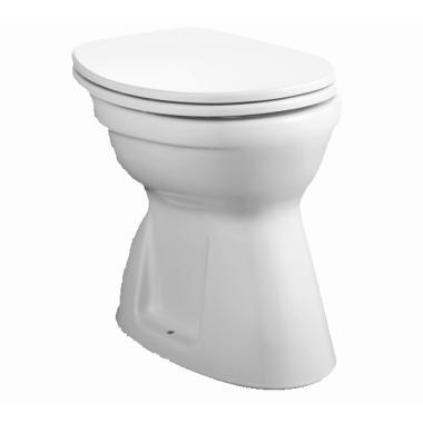 Alföldi 4037 00 01 Bázis laposöblítésű wc, 6l alsó kifolyású rövid/új
