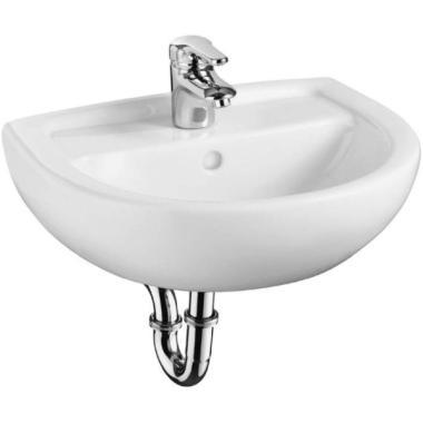 Alföldi 4145 45 01 Bázis kézmosó 45 cm-es, 3 csaplyukkal, fúrt