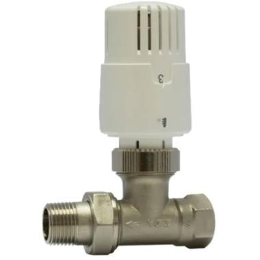 ECA 602120756-02 termosztatikus egyenes radiátor szelep TRV4 1/2