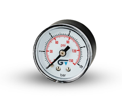 Feszmérő 0-10bar hátsós Genebre 3821 010